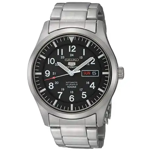 Automatikuhren Seiko 5 Herren-Uhr Edelstahl mit Metallband
