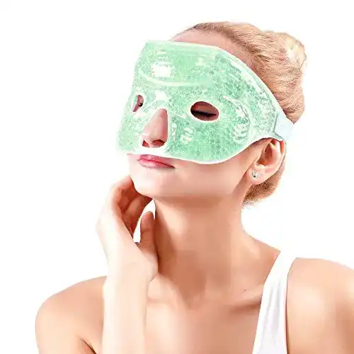 Kühlmaske-Augen NEWGO Kühlend Gesichtsmasken Kühlmaske