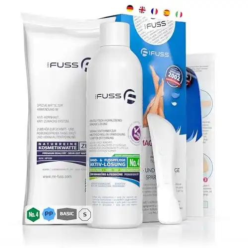 Fußmaske Mr. Fuss Hornhautentferner Lösung sanft 250ml