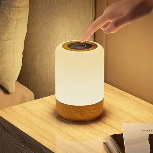 Die beste Nachttischlampe Görvitor LED Touch Dimmbar, 8 Farben u. 3 Modi 2026 Test Bestseller Nachttischlampe Görvitor LED Touch Dimmbar, 8 Farben u. 3 Modi