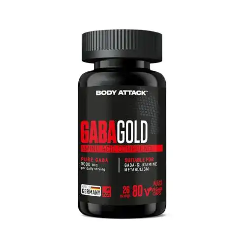 Die beste Gaba-Kapseln Body Attack Sports Nutrition Body Attack-Gaba Gold 2026 Test Bestseller Gaba-Kapseln Body Attack Sports Nutrition Body Attack-Gaba Gold