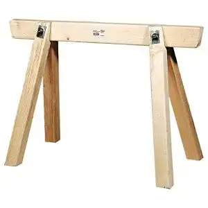 Holzbock TRIUSO Bauschragen 100cm lang- 70cm hoch Gerüstbock Schrong