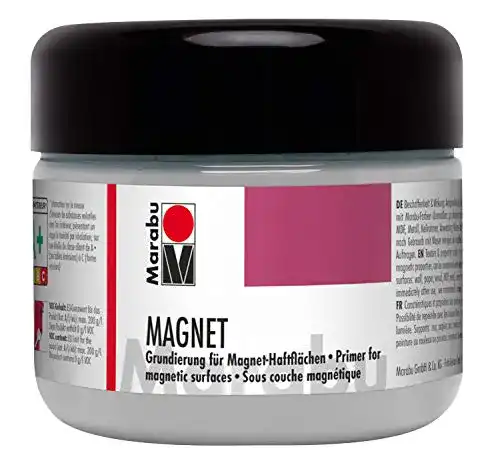 Magnetfarbe Marabu 12740025815 – , Acrylgrundierung 225 ml grau