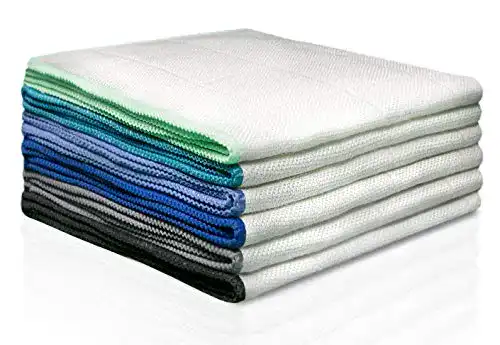 Die beste Bambustücher Bamobo 100% Bambus Tücher, 6 STÜCK, 30x30cm 2026 Test Bestseller Bambustücher Bamobo 100% Bambus Tücher, 6 STÜCK, 30x30cm