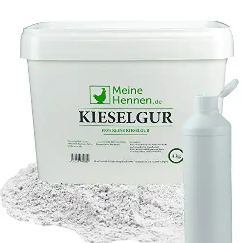 Kieselgur Meine Hennen (EUR 5,50/ kg) Reine natürliche – 4 kg