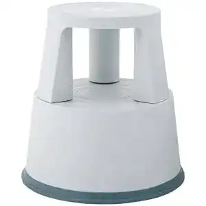 Elefantenfuß-Hocker School-MaxX Rollhocker Kunststoff, grau