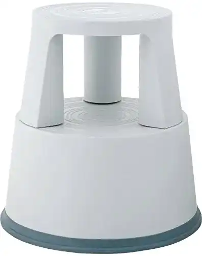 Elefantenfuß-Hocker School-MaxX Rollhocker Kunststoff, grau