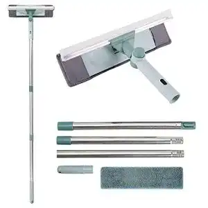 Teleskop-Fensterwischer Zindoo Fensterputzer 2 in 1