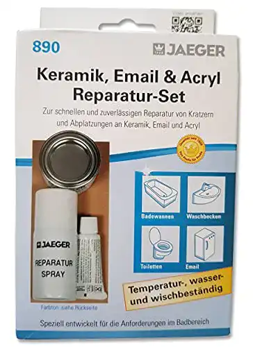 Badewannen-Reparaturset Jaeger Keramik, Email und Acryl