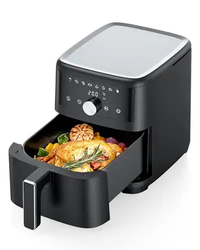 Heißluftfritteuse Innsky 5,5L XXL 1700W, 8 Programme