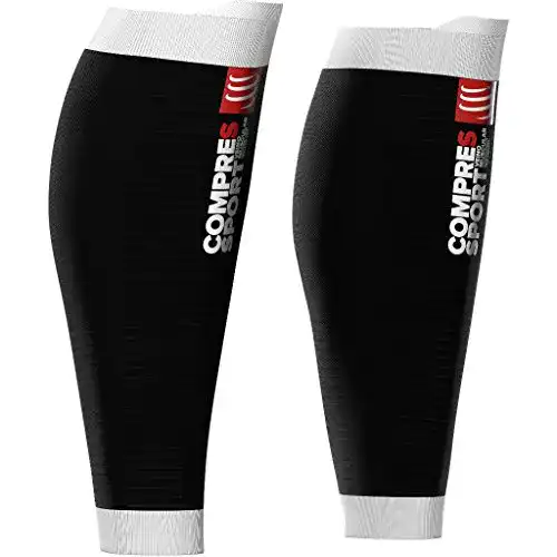 Wadenbandage COMPRESSPORT Erwachsene R2 OXYGEN Black T3