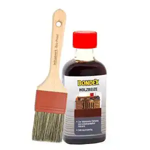 Holzbeize SoPo Bondex inkl. Beizpinsel, Wasserbeize 250 ml