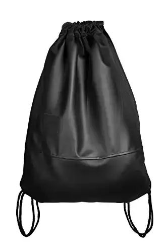 Turnbeutel Manufaktur13 Black Out Sports Bag, Kunstleder