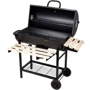 Holzkohlegrillwagen Sunjas Holzkohlegrill, mit 2 Kammern