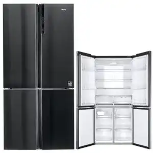 Haier-Side-by-Side Haier HTF-610DSN7 Icemaker, Iconic Black