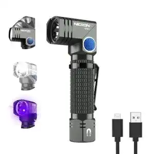 UV-Taschenlampe NICRON UV Schwarzlicht LED, 700 Lumen