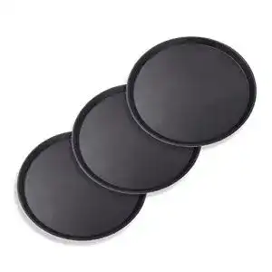 Serviertablett Schramm ® 3 Stück Gastro Tablett 35x2cm rund