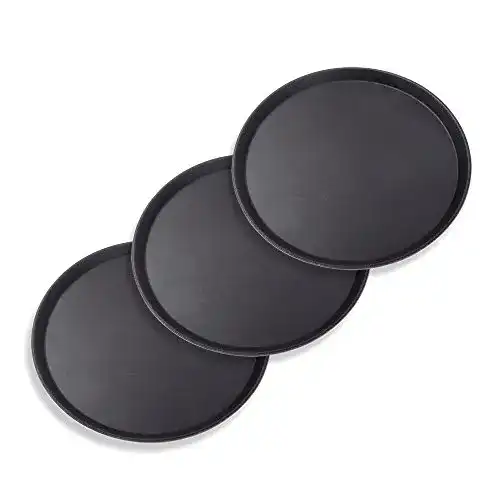 Die beste Serviertablett Schramm ® 3 Stück Gastro Tablett 35x2cm rund 2026 Test Bestseller Serviertablett Schramm ® 3 Stück Gastro Tablett 35x2cm rund