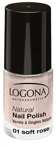 Nagellack (Kinder) LOGONA Naturkosmetik, Soft Rose, 4 ml