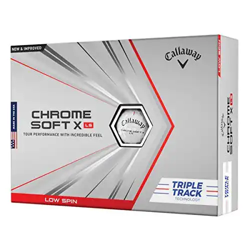Callaway-Golfball Callaway Golf Chrome Soft X Low Spin Golfbälle