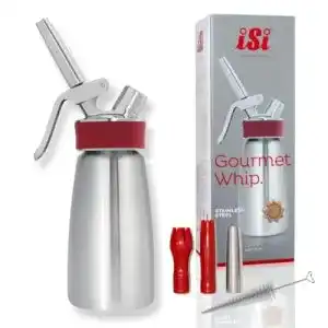Sahnespender ISI 250 ml, Gourmet Whip Plus, Edelstahl