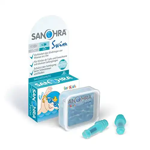 Ohrstöpsel Schwimmen SANOHRA swim für Kinder – Ohrstöpsel