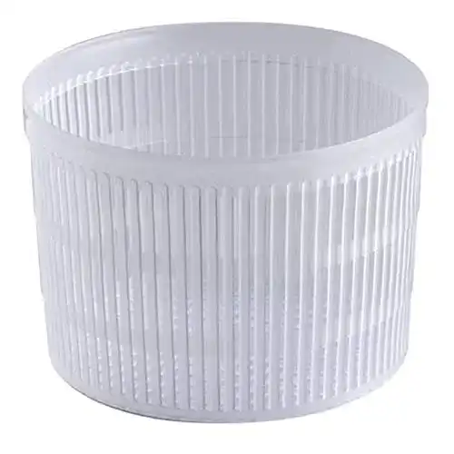 Käseform Global Technology 10 Stück Behälter für 400/600 g Käse