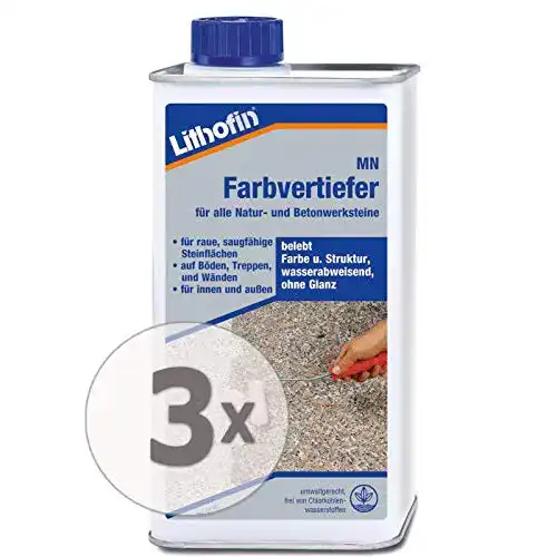 Farbvertiefer-Naturstein Lithofin AG Lithofin MN Farbvertiefer 3 l