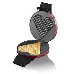 Cloer-Waffeleisen Cloer 1633V Waffeleisen, Valentinstag Edition