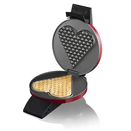 Cloer-Waffeleisen Cloer 1633V Waffeleisen, Valentinstag Edition