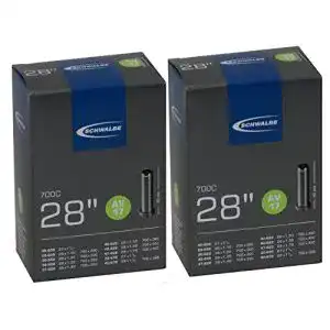 Fahrradschlauch (28 Zoll) Schwalbe Schlauch AV 17 – 28″ – 2er Set
