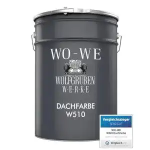 Dachbeschichtung WO-WE Dachfarbe Sockelfarbe  W510 10L