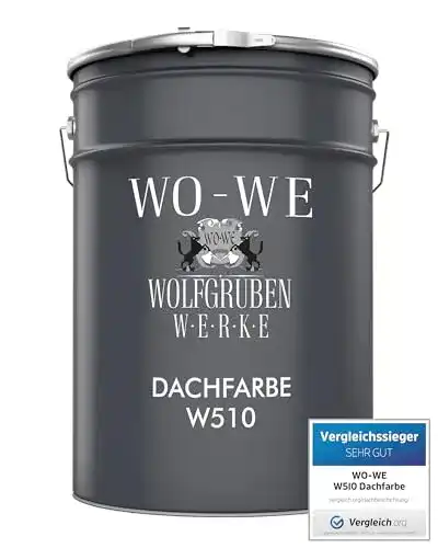 Dachbeschichtung WO-WE Dachfarbe Sockelfarbe  W510 10L