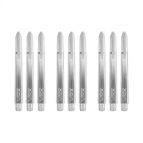 Dart-Schaft RED DRAGON VRX Mittlere Schäfte – Klar – 4 Sets
