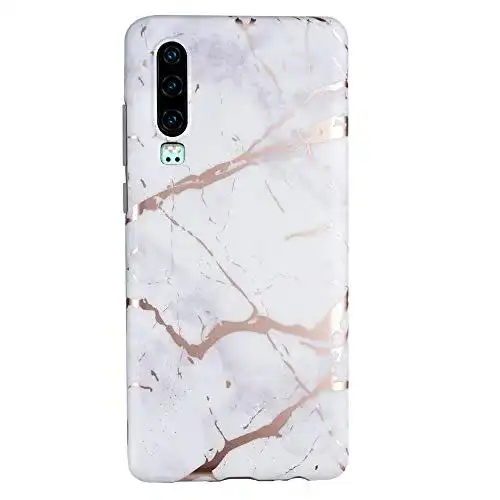Huawei-P30-Hülle miaycases Huawei P30 Hülle Matt Marmor