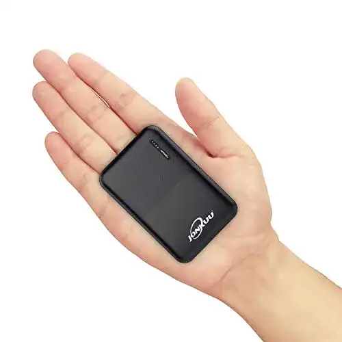 Mini-Powerbank JONKUU Handy Powerbank 10000mAh Mini