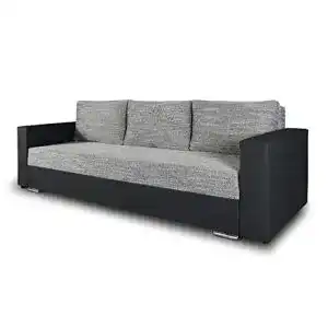 Schlafsofa Sofnet Bird, mit Bettkasten, Klappsofa, Chromfüße