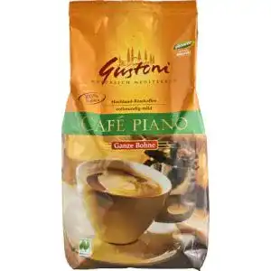 Dennree-Kaffee dennree Bio Café piano, ganze Bohne 1 kg