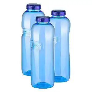 Tritan-Trinkflasche Greiner Trinkflasche 3 x 1 L Wasserflasche Tritan