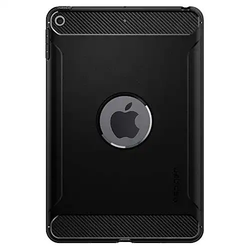 iPad-Mini-5-Hülle Spigen Rugged Armour, schwarz