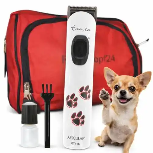 Profi-Hundeschermaschine Rotschopf24 Edition: Aesculap Exacta