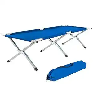 Feldbett TecTake XL Campingbett belastbar bis 150 kg