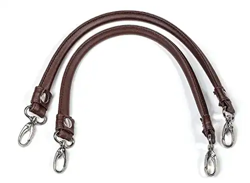 Taschengriff Prym, 48 cm, braun, 2 Stück