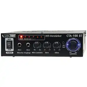 Stereo-Receiver ChiliTec HiFi Verstärker Bluetooth CTA-100 100W
