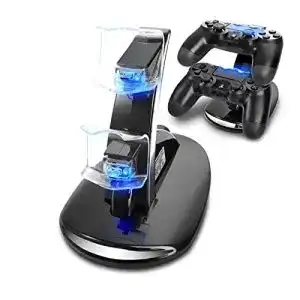 PS4-Controller-Ladestation AMANKA mit USB Kabel