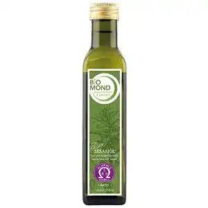 Sesamöl BIOMOND BIO Schwarzer Sesam 250 ml kalt gepresst