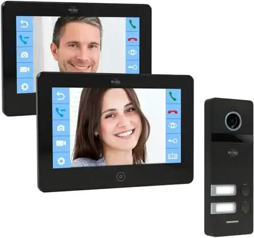 Türsprechanlage 2-Familienhaus ELRO PRO PV40 Full HD