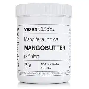 Körperbutter wesentlich. Mangobutter von 250g – 100% rein