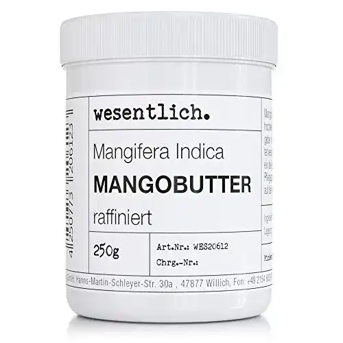 Die beste Körperbutter wesentlich. Mangobutter von 250g - 100% rein 2026 Test Bestseller Körperbutter wesentlich. Mangobutter von 250g – 100% rein