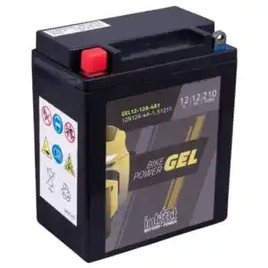 Motorradbatterie 12 V 12 Ah Intact, GEL-Technologie